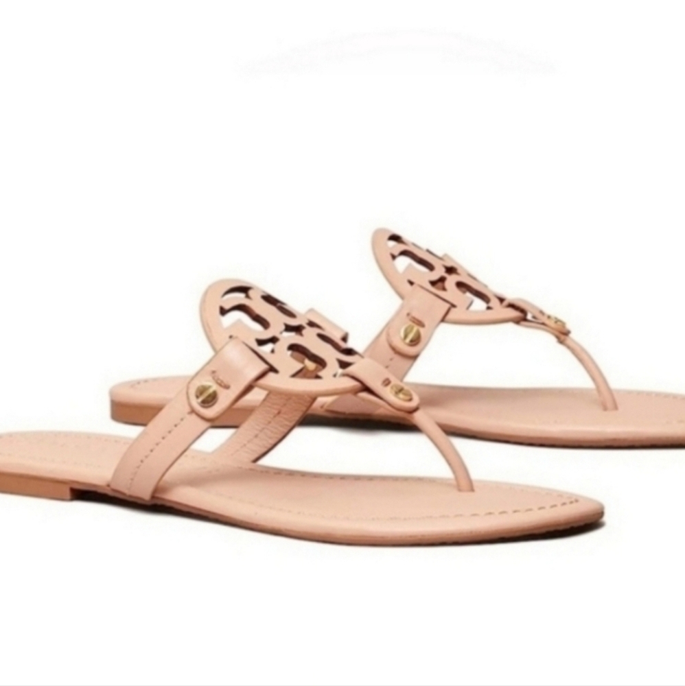 Tory Burch Miller Sandals Light Makeup Size 8